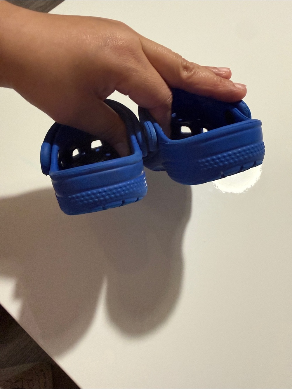 CROCS Kids Classic Clog in Royal Blue Size C7 - Picture 8 of 10